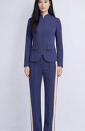 Anatomie Suki Sport Aeroflow Side Stripe Straight Leg Twill Trouser
