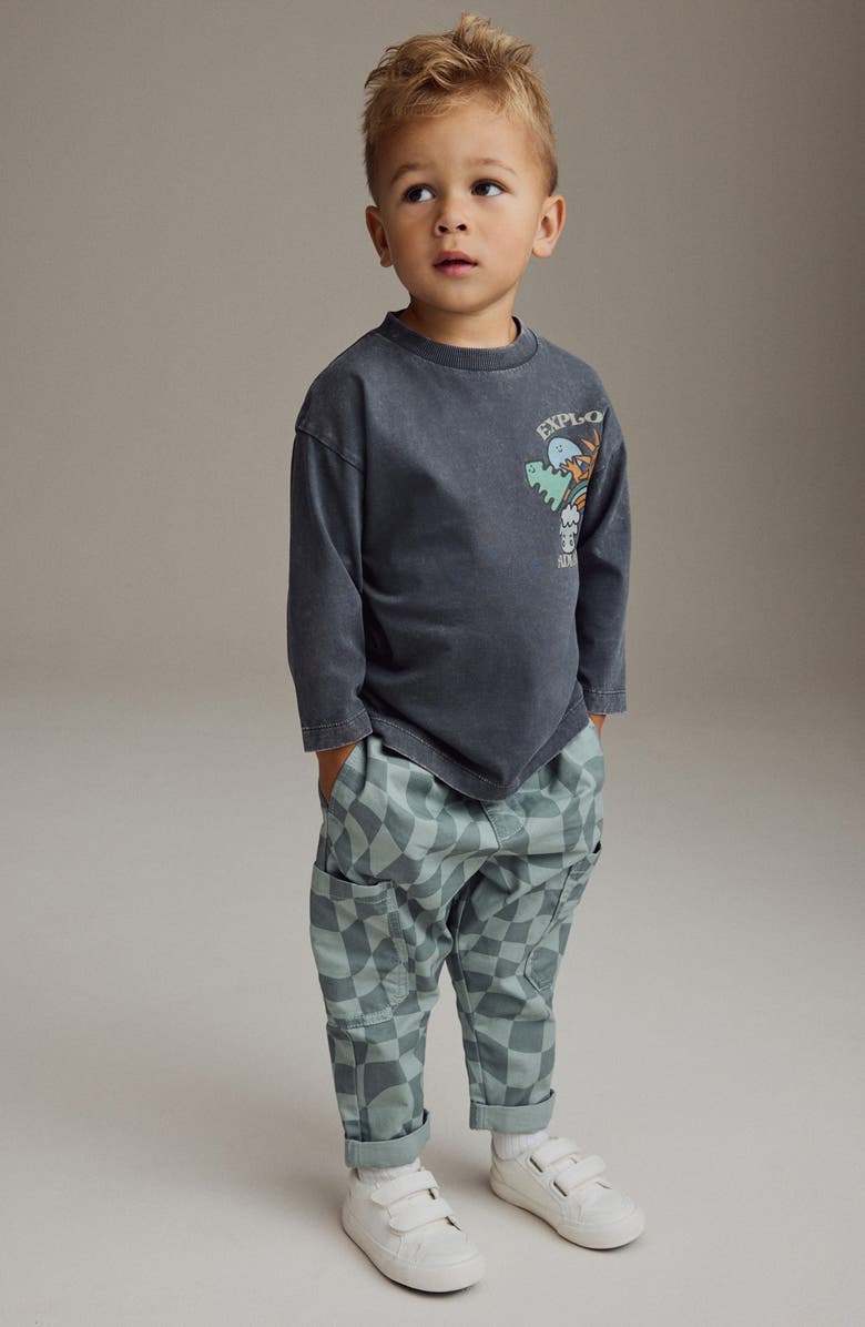 NEXT Kids' Adventure Long Sleeve Cotton Graphic T-Shirt, Alternate, color, 