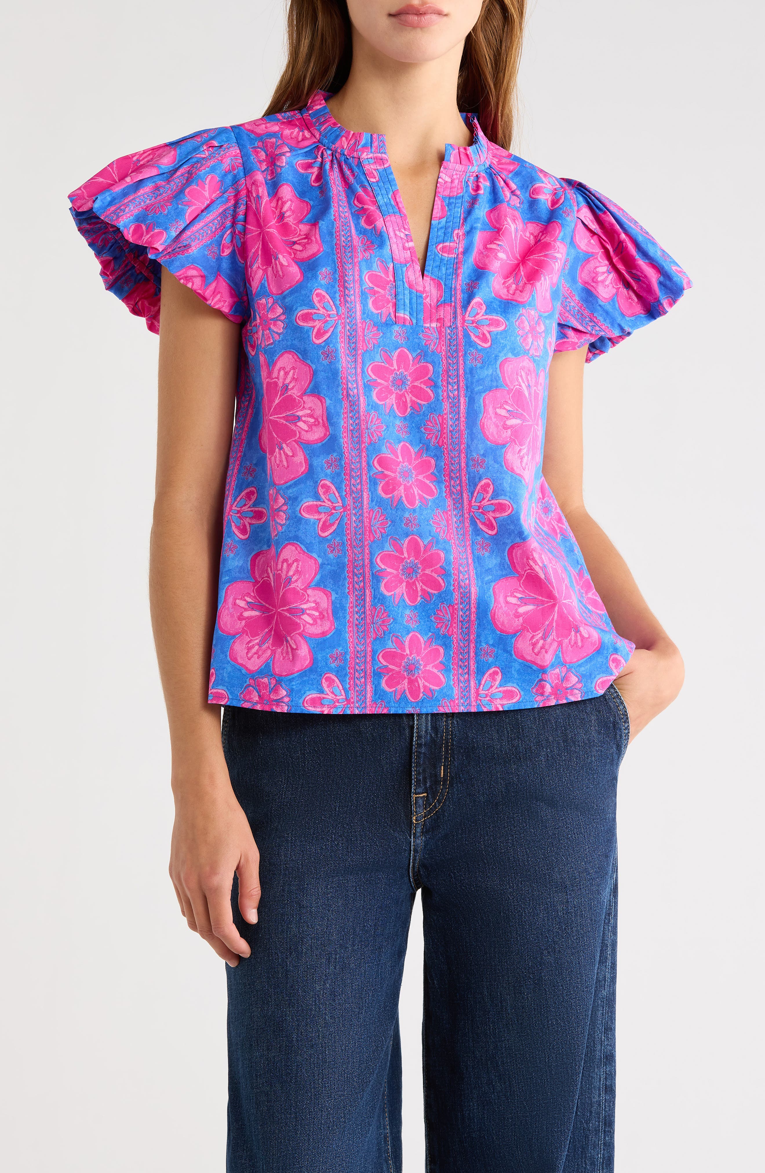 selected BLUE-FUCHSIA