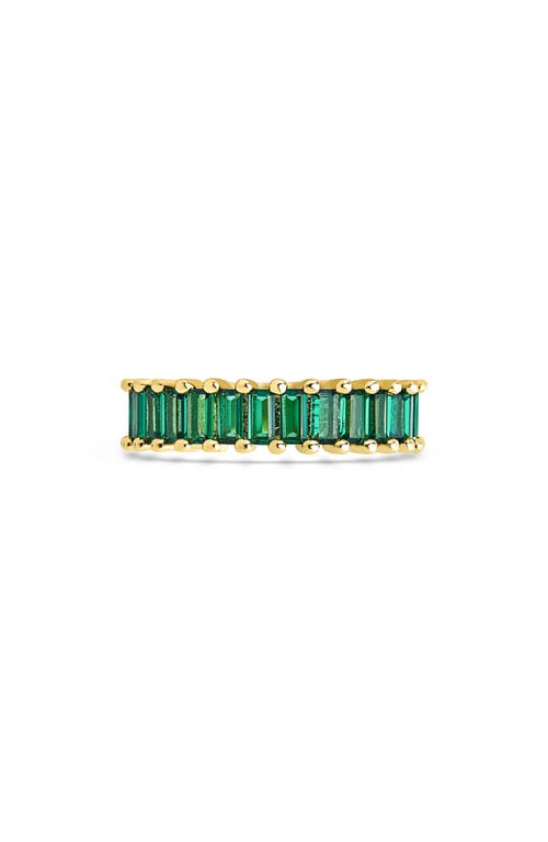 Sterling Forever Caroline Rainbow Cubic Zirconia Eternity Ring