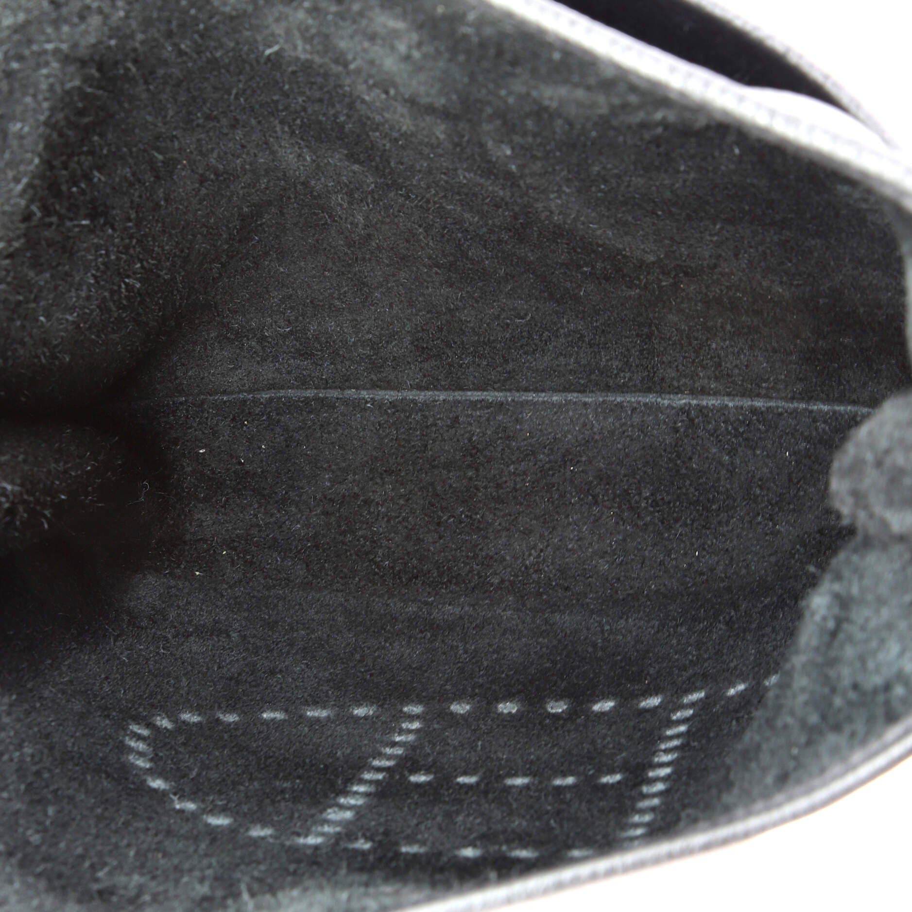 Pre-Owned Hermes Evelyne Bag Gen III Clemence PM, Alternate, color, Noir