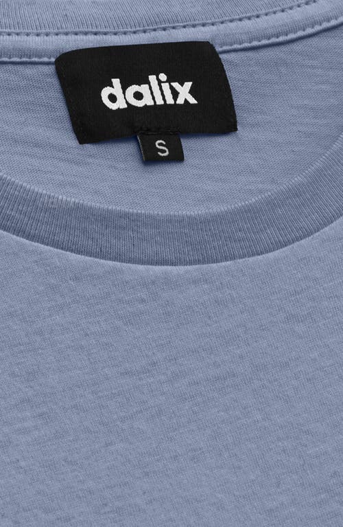 Dalix Womens Bow Lightweight High Waisted Tee In Blue