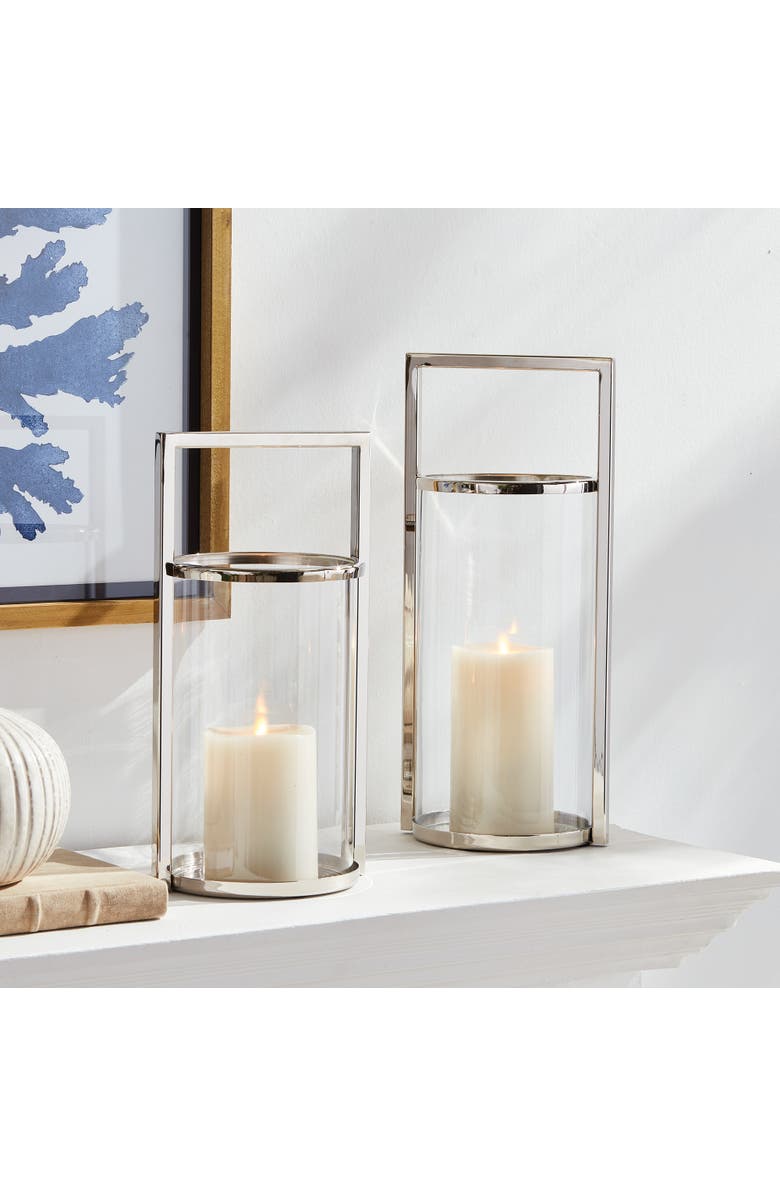 Napa Home & Garden Aneesa Hurricane, Alternate, color, Silver