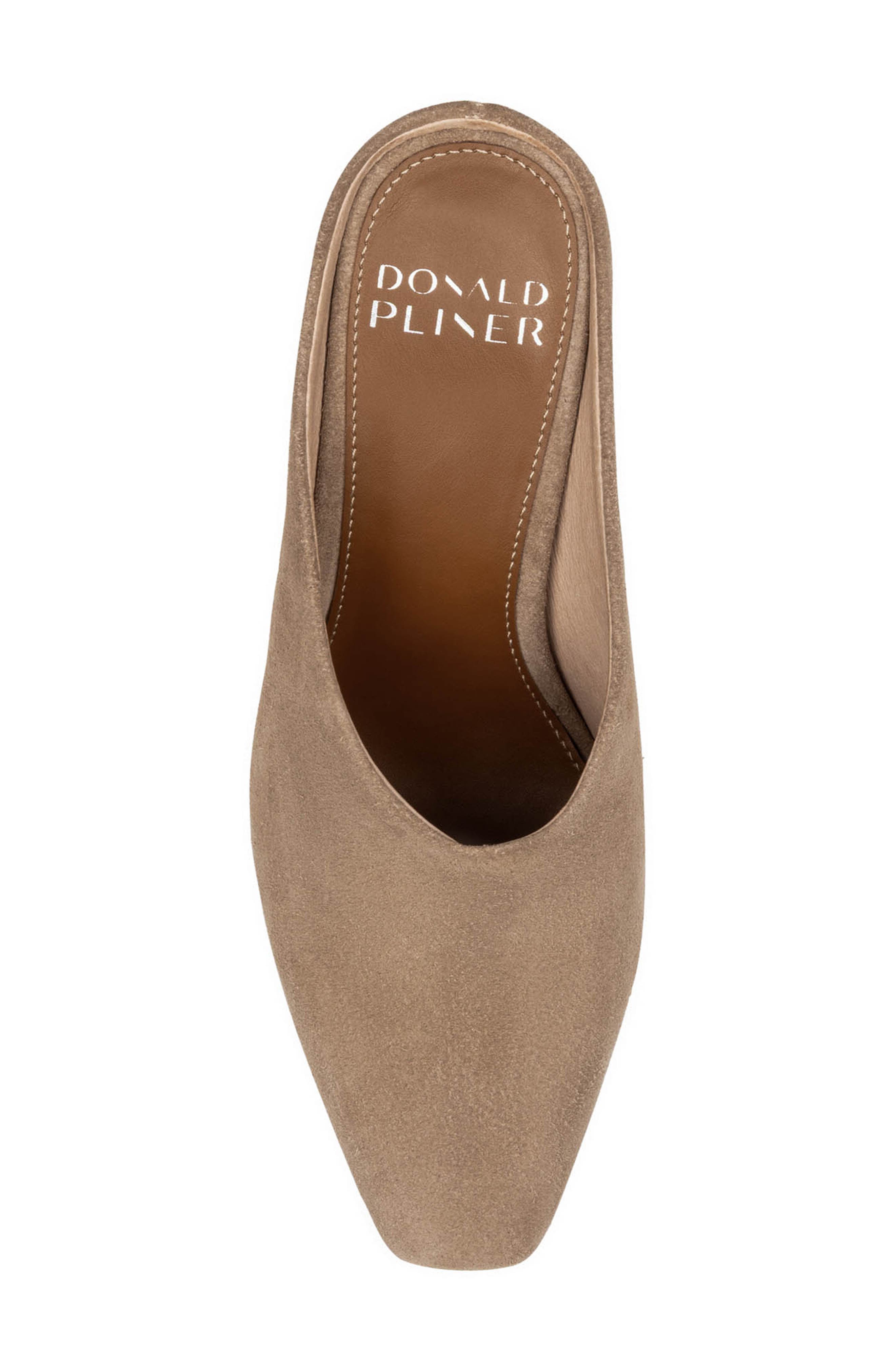Braelynn Leather Heeled Mule, Alternate, color, TOBACCO