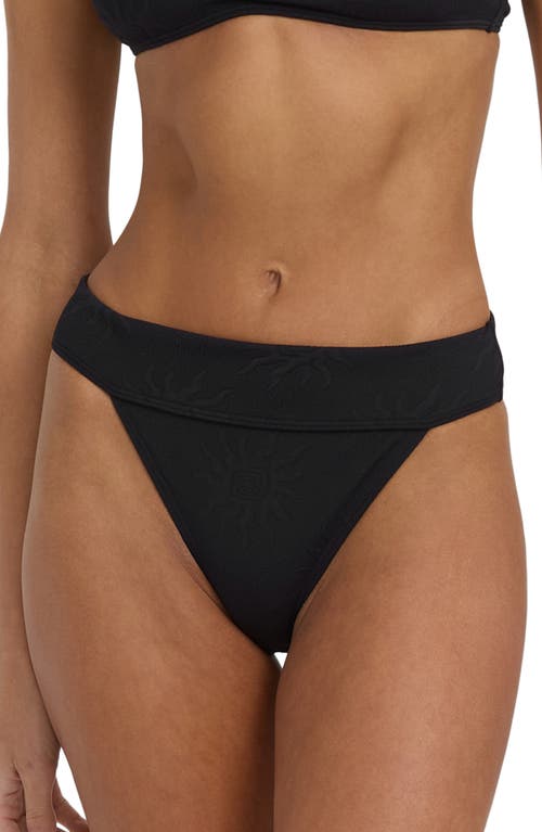 Billabong Laura Twisted Sun Aruba Bikini Bottoms In Black