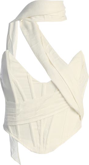 Coastal Bliss Scarf Strapless Corset