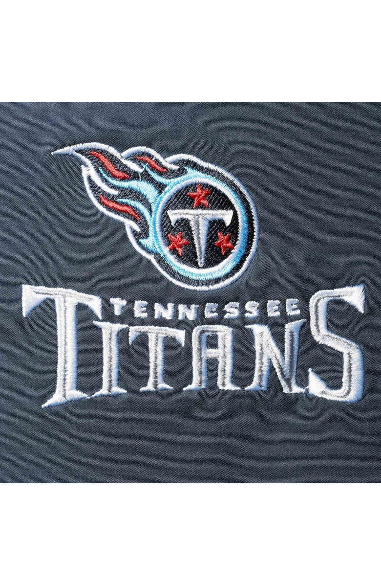 DUNBROOKE Men's Dunbrooke Navy Tennessee Titans Circle Softshell Fleece Full-Zip Jacket, Alternate, color, Navy