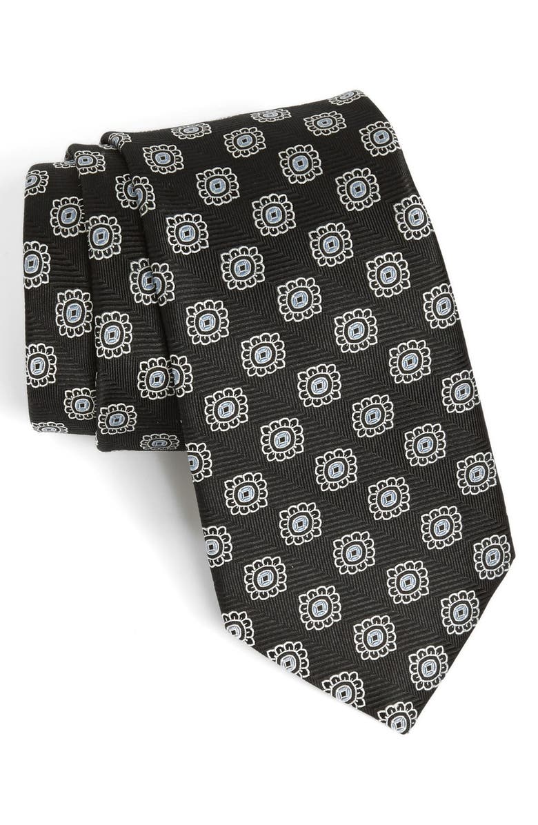 NORDSTROM MEN'S SHOP Nordstrom Woven Silk Tie, Main, color,