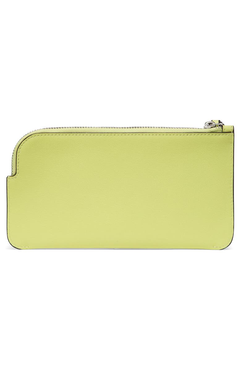 Kate Spade New York small zippy pebble leather wristlet, Alternate, color, Bosc Pear