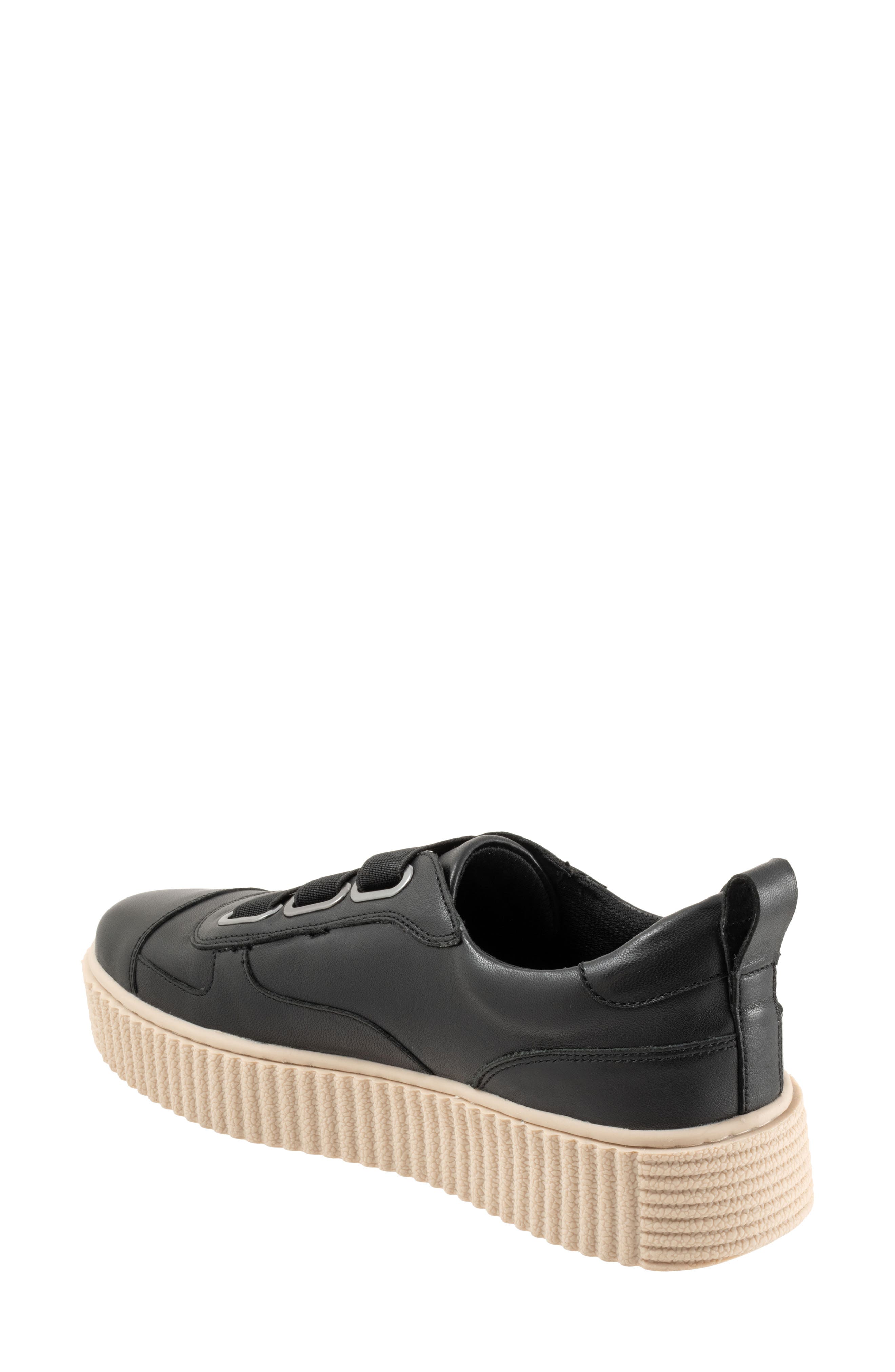 Trotters Bliss Platform Sneaker, Alternate, color, Black