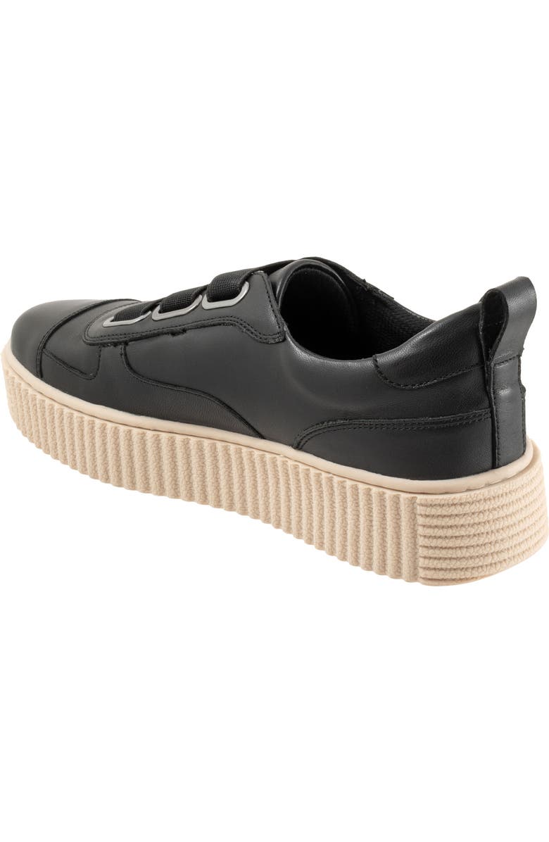 Trotters Bliss Platform Sneaker, Alternate, color, Black