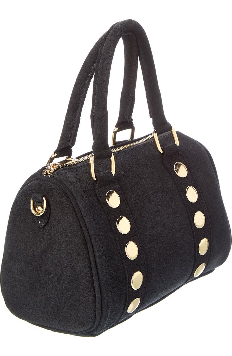 Persaman New York Gabriela Studded Shoulder Bag, Alternate, color, Black