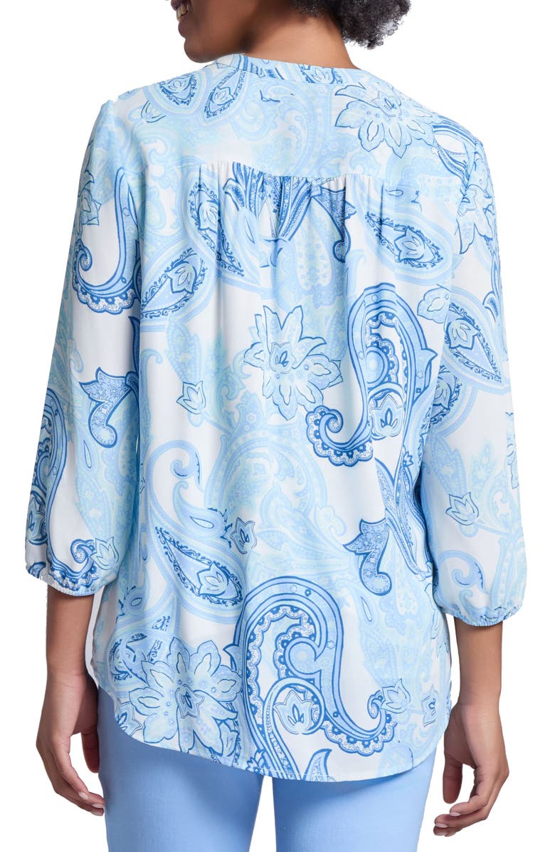 Jones New York Kelly Paisley Top, Alternate, color, 