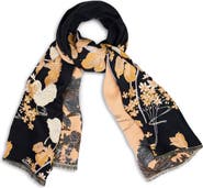 SAACHI Floral Reversible Scarf