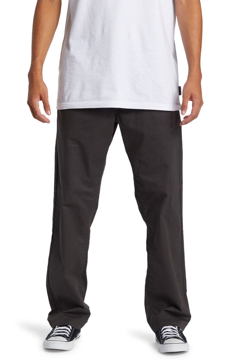 Quiksilver DNA Beach Organic Cotton Twill Pants, Main, color, 