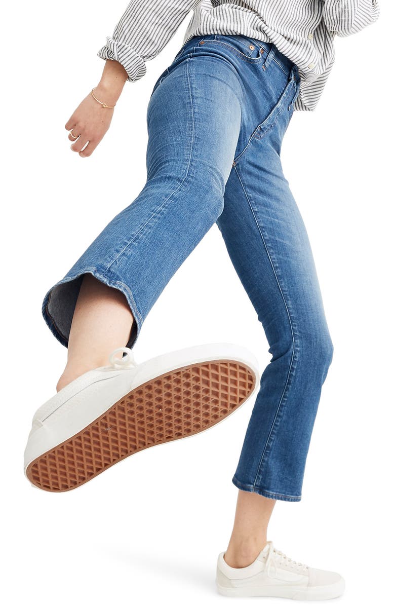 Madewell Eco Edition Cali Demi Boot Jeans, Alternate, color, 