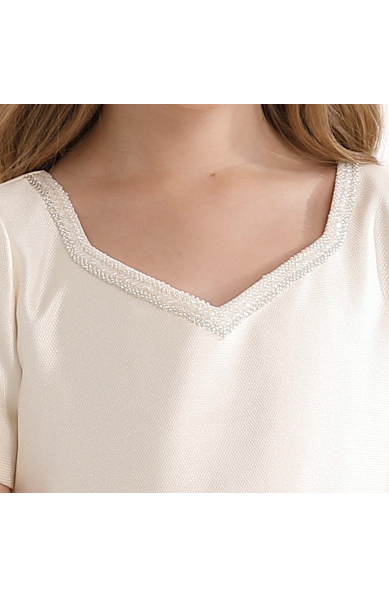 Tulleen Yvette Dress, Alternate, color, Ivory