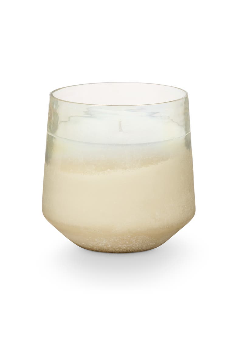 Beautifully Done Driftwood Baltic Glass Candle, 368g, Main, color, Ivory