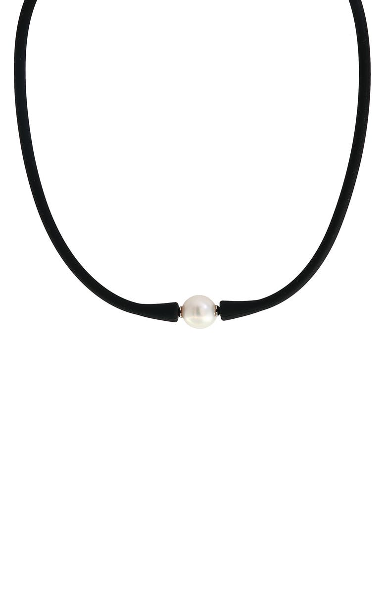 Rubber 11mm Freshwater Pearl Necklace