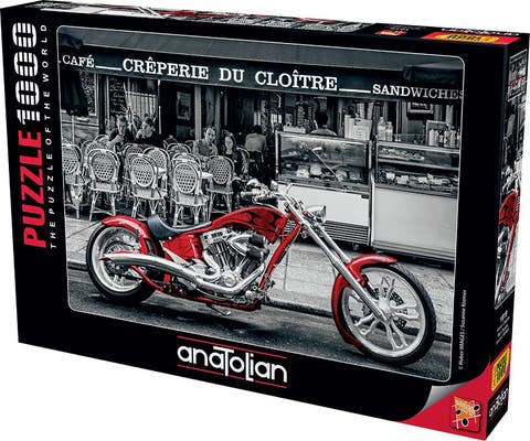 Red Chopper 1000 piece Jigsaw Puzzle for Adults