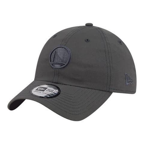 Unisex New Era Charcoal Golden State Warriors Ripstop Casual Classic Adjustable Hat