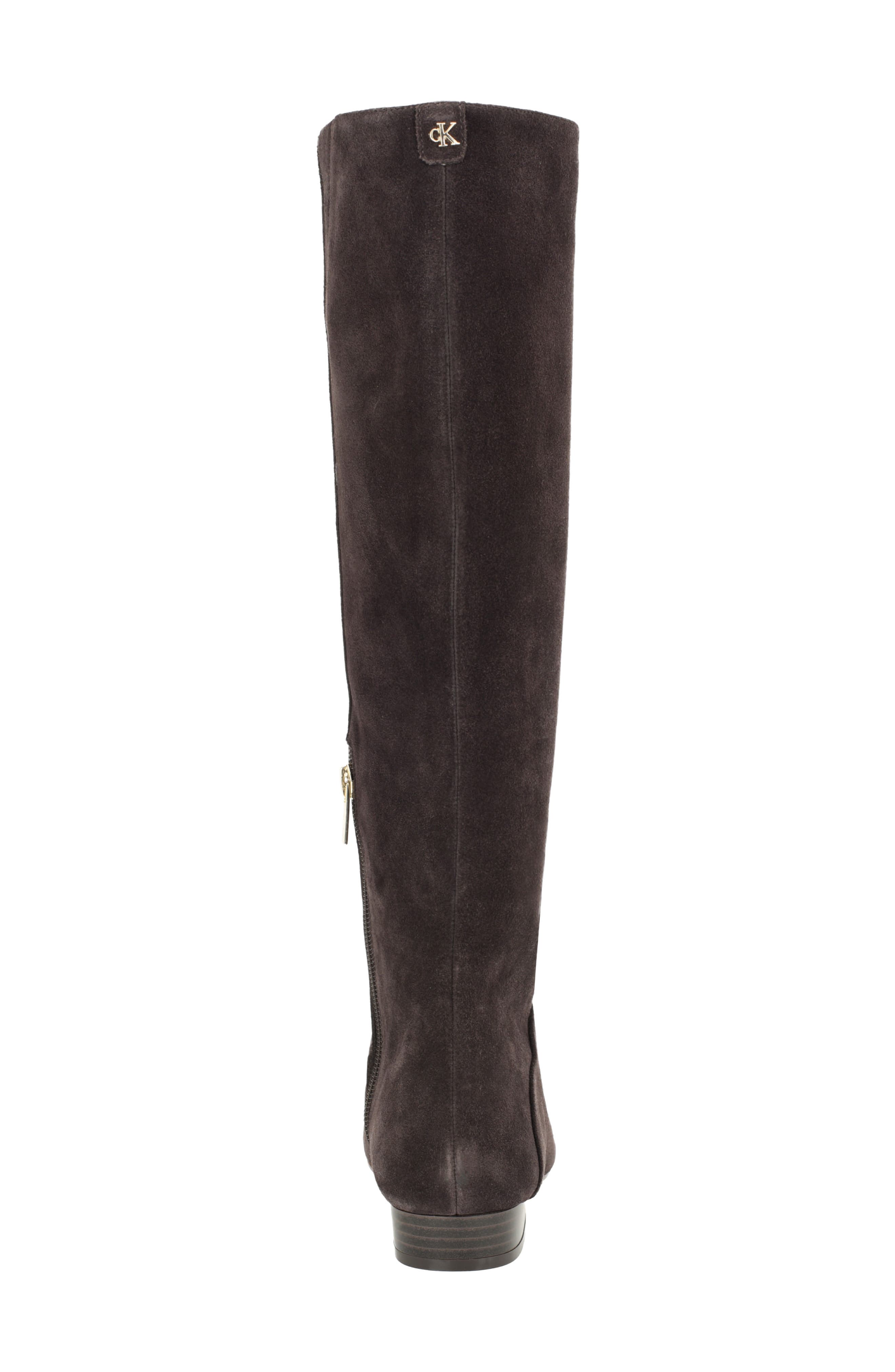Slona Knee High Boot, Alternate, color, DARK BROWN