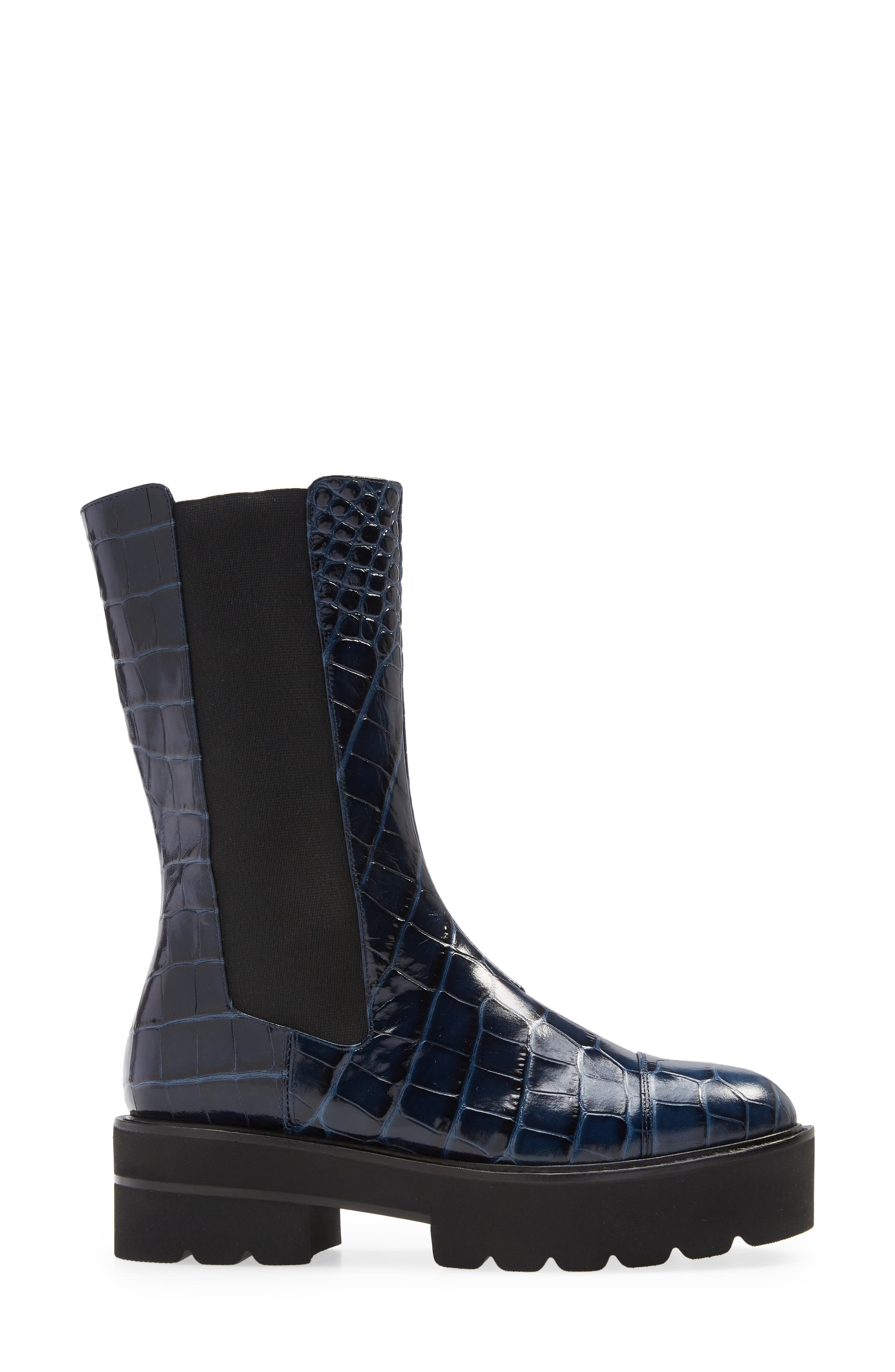 Presley Ultralift Bootie (Nordstrom Exclusive), Alternate, color, INDIGO
