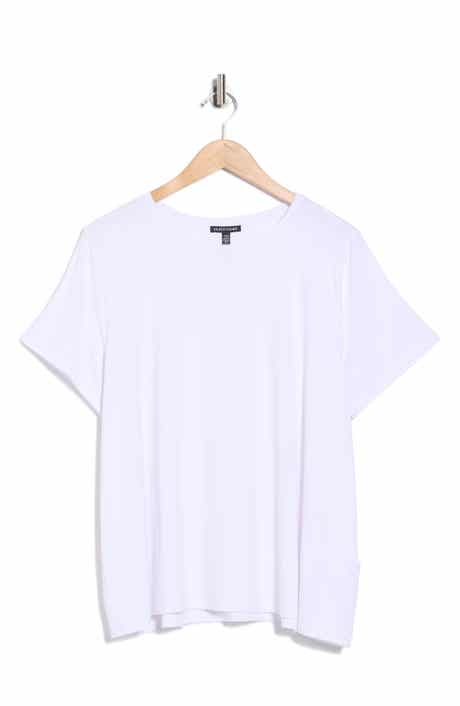 Eileen Fisher Crewneck Short Sleeve T-Shirt