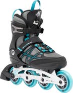 K2 Alexis 80 ALU Gray-Cyan Womens Inline Skates
