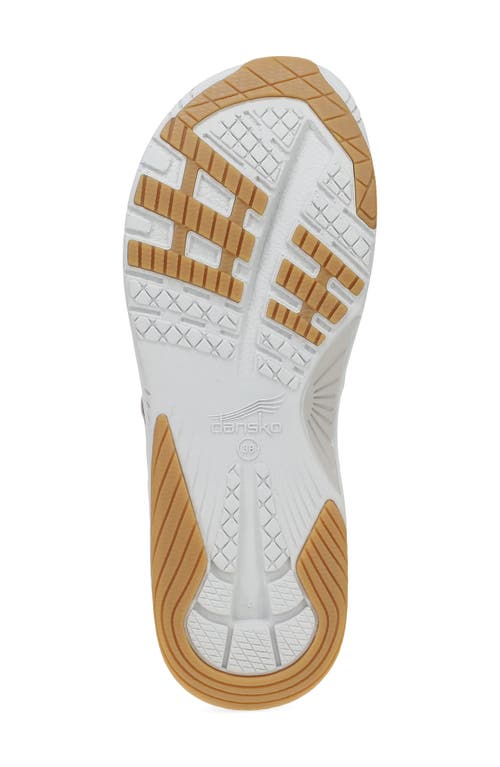 Dansko Rayna Sandal In Taupe Multi Webbing