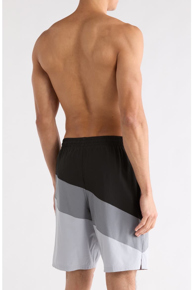 9-Inch Volley Swim Trunks, Alternate, color, COOL GREY