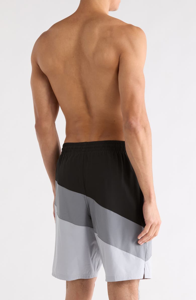 Nike 9-Inch Volley Swim Trunks, Alternate, color, Cool Grey