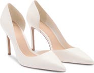 MANGO Half d'Orsay Pointed Toe Pump