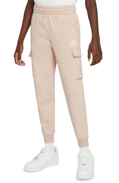 Kids' Sportswear Club Fleece Cargo Joggers (Little Kid & Big Kid)
