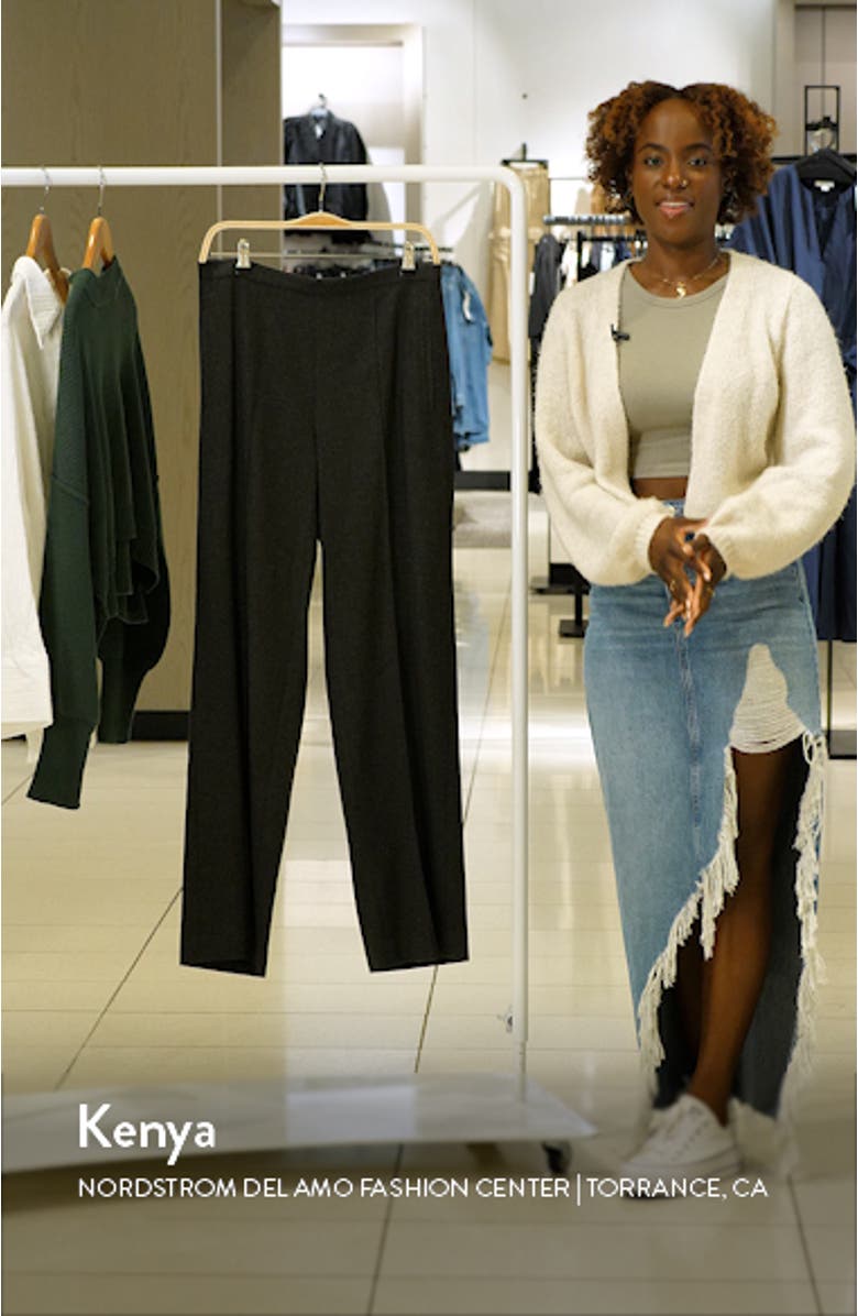 Brushed Straight Leg Pants, sales video thumbnail