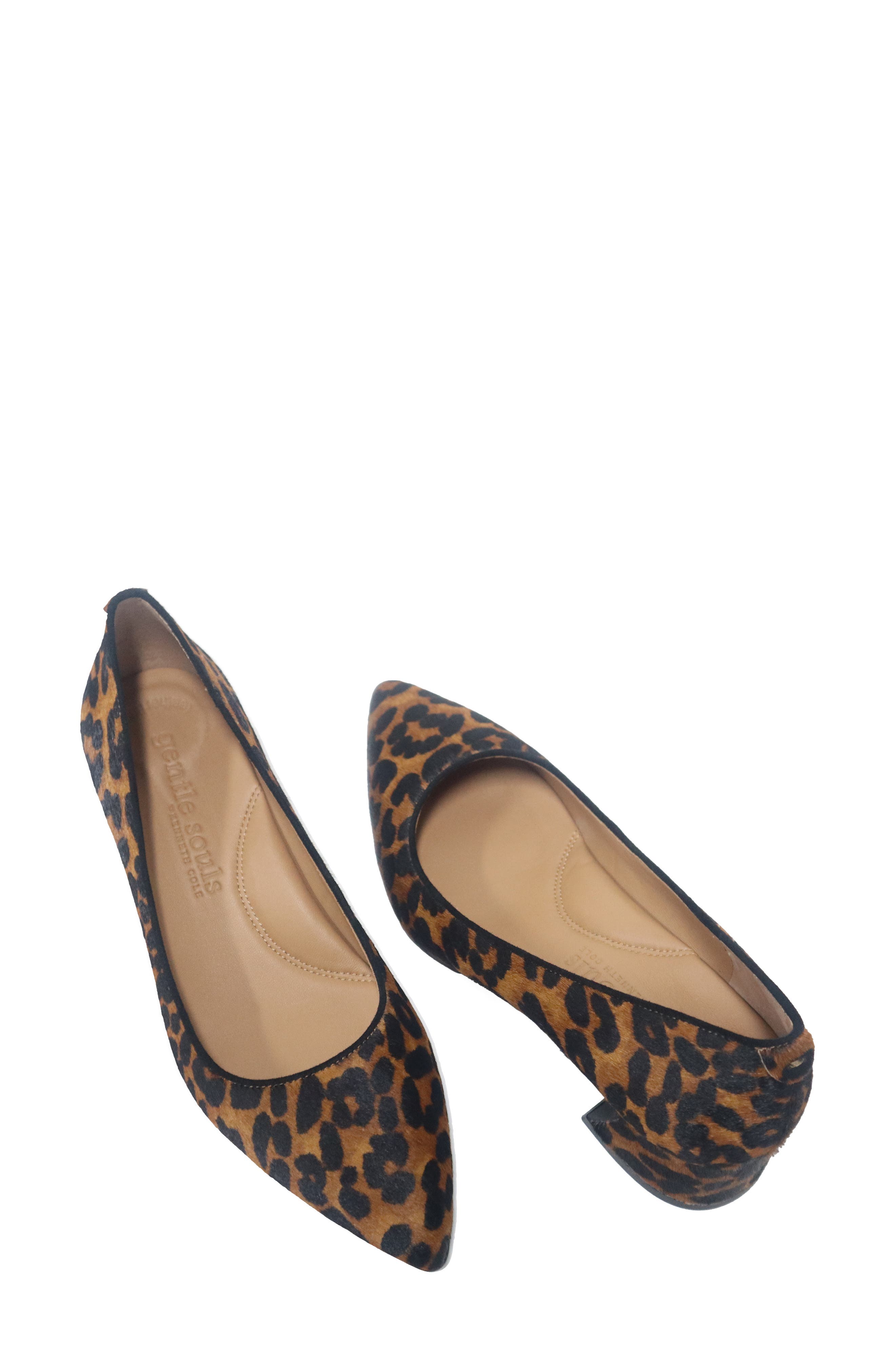 Gardena Pointed Toe Pump, Alternate, color, LEOPARD HAIRCALF