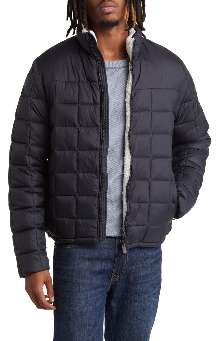 Save The Duck Stalis Quilted Packable Water Resistant Recycled Nylon Puffer Jacket, Main, color, 