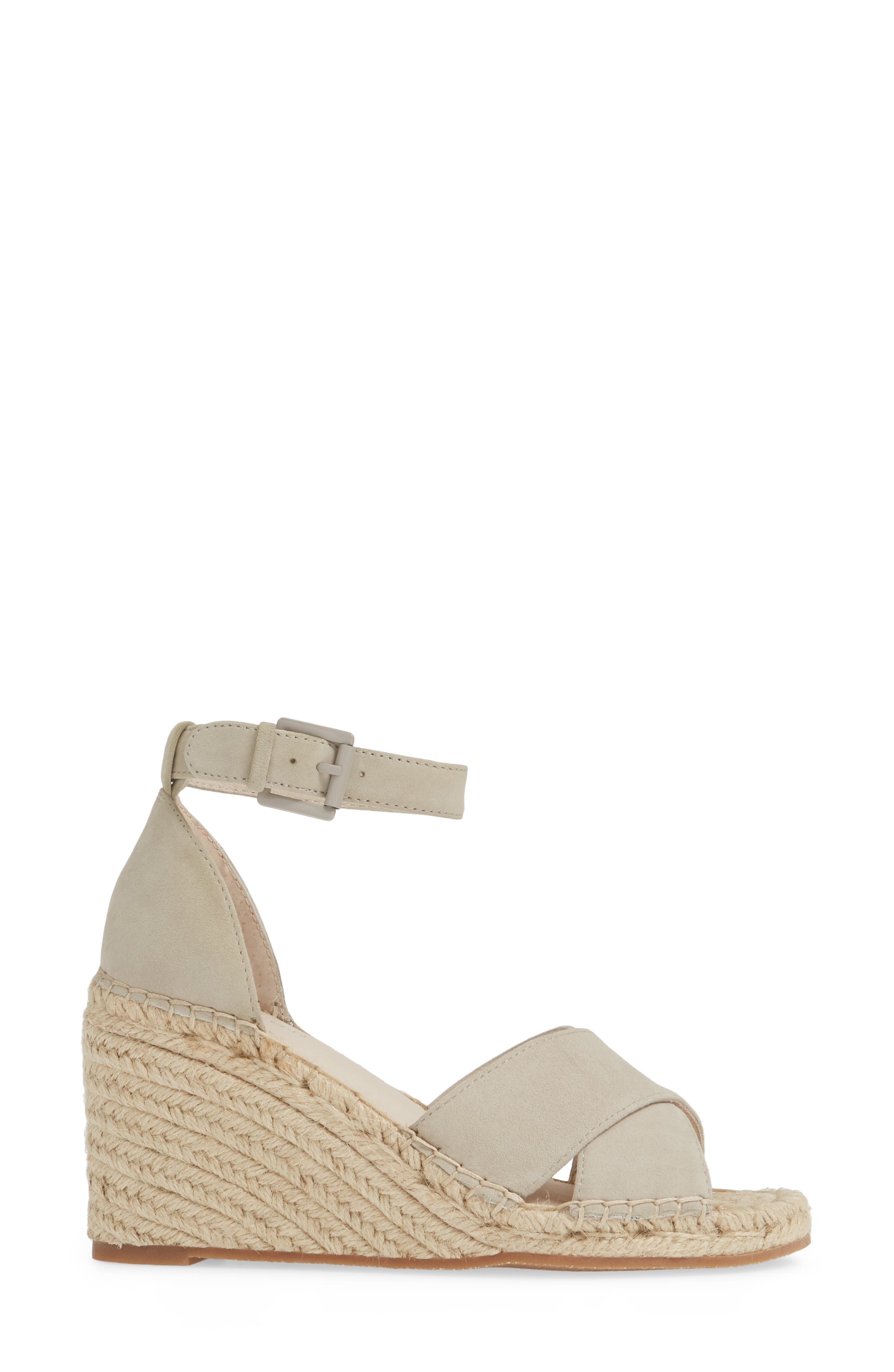 Shiloh Espadrille Sandal, Alternate, color, STONE SUEDE