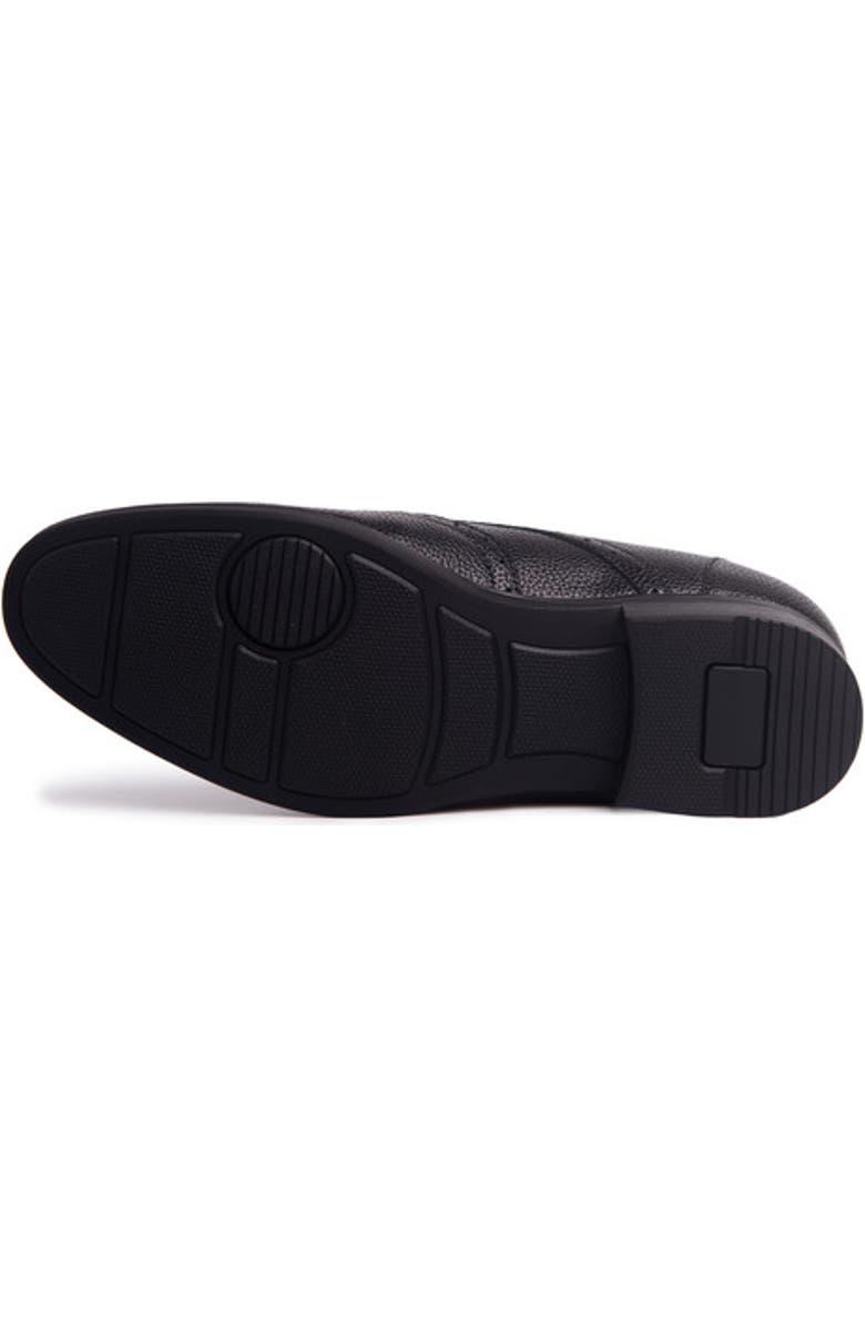 Marc Joseph New York Howard Street Hands Free Technology Leather Wingtip Dress Oxford, Alternate, color, Black Grainy Leather