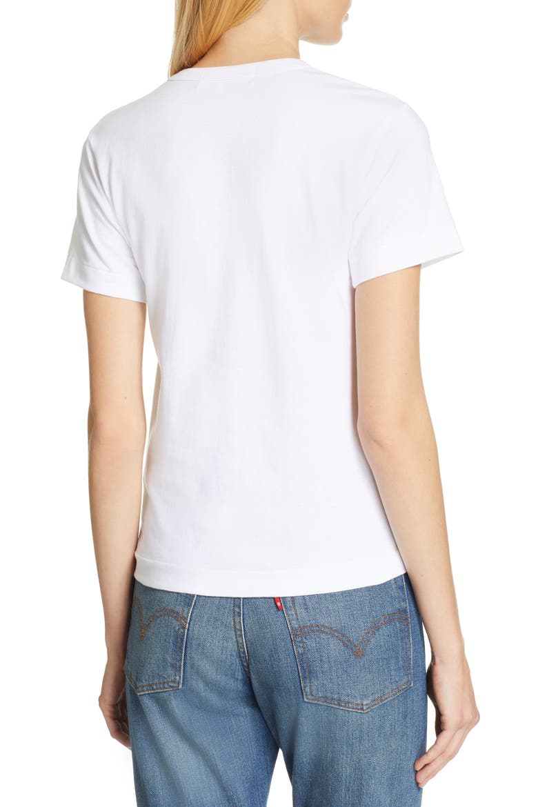 Peek Heart Graphic Tee, Alternate, color, WHITE