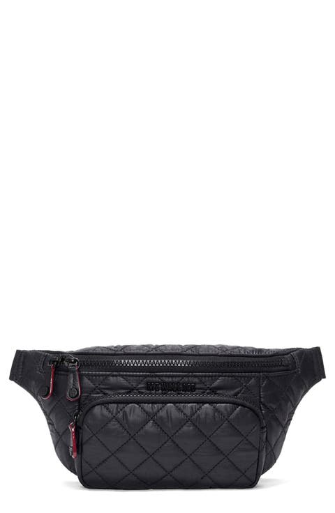 Small Metro Quilted Nylon Sling Bag