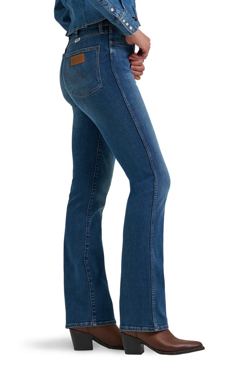 Wrangler Mid Rise Bootcut Jeans, Alternate, color, Canyon Crest