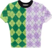 Cotton Emporium Kids' Geo Print Crewneck Sweater