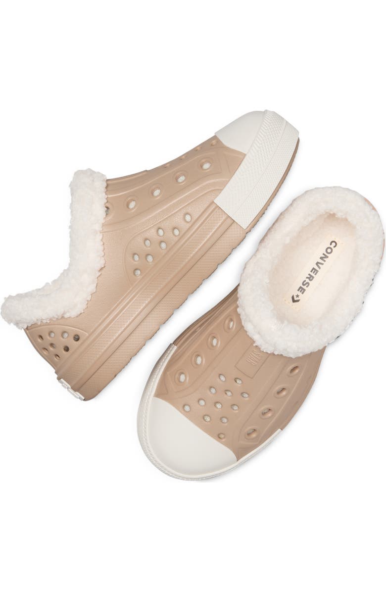 Converse Kids' Chuck Taylor All Star<sup>™</sup> Play Lite CX High Pile Fleece Slip-On Shoe, Alternate, color,