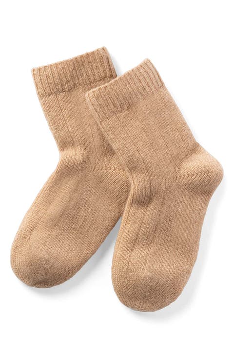 Cashmere Blend Crew Socks (Baby)