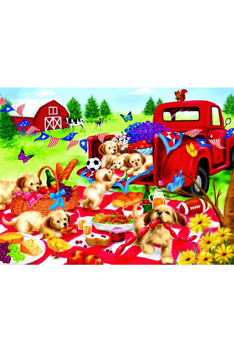 Tailgating 300 piece Jigsaw Puzzle for Adults, Alternate, color, Multicolor
