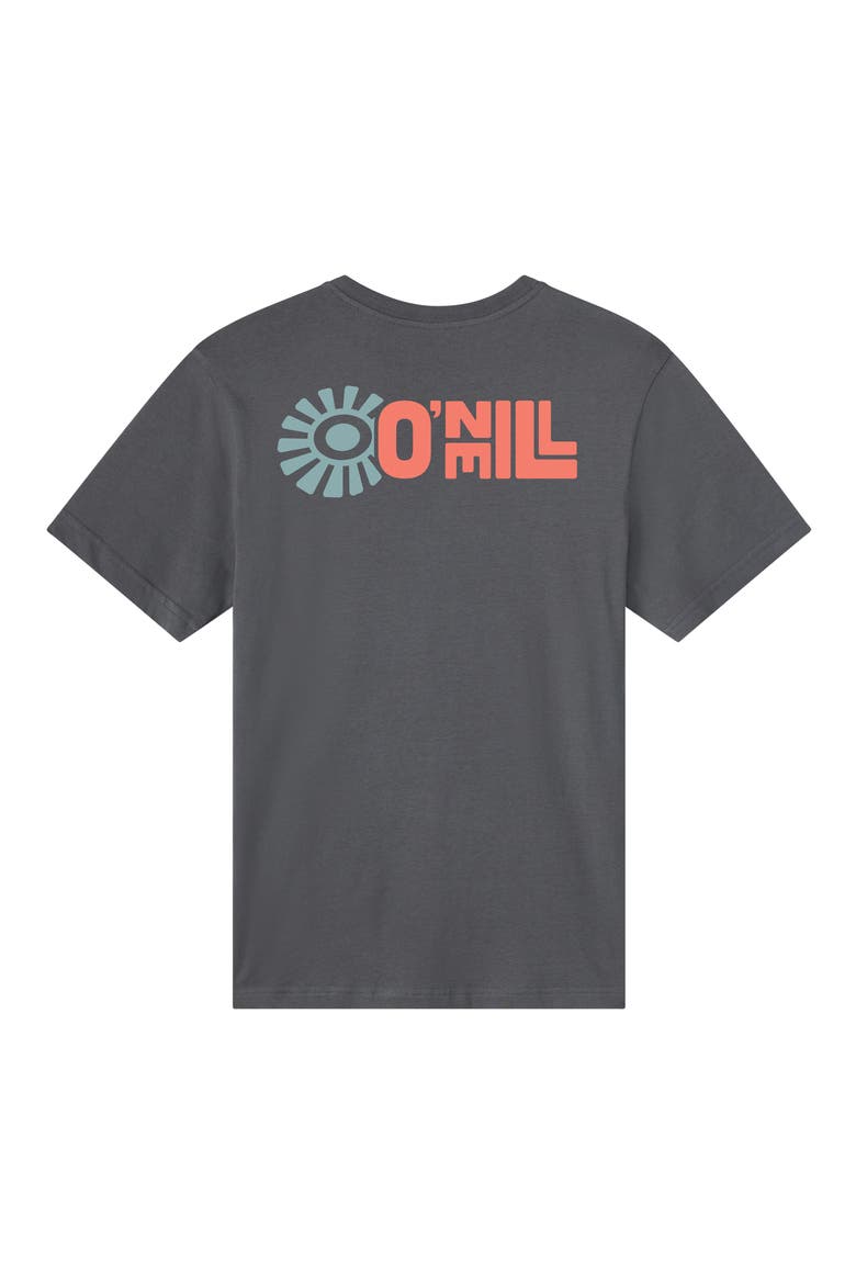 Sun Stack Cotton Graphic T-Shirt, Alternate, color, DARK SHADOW