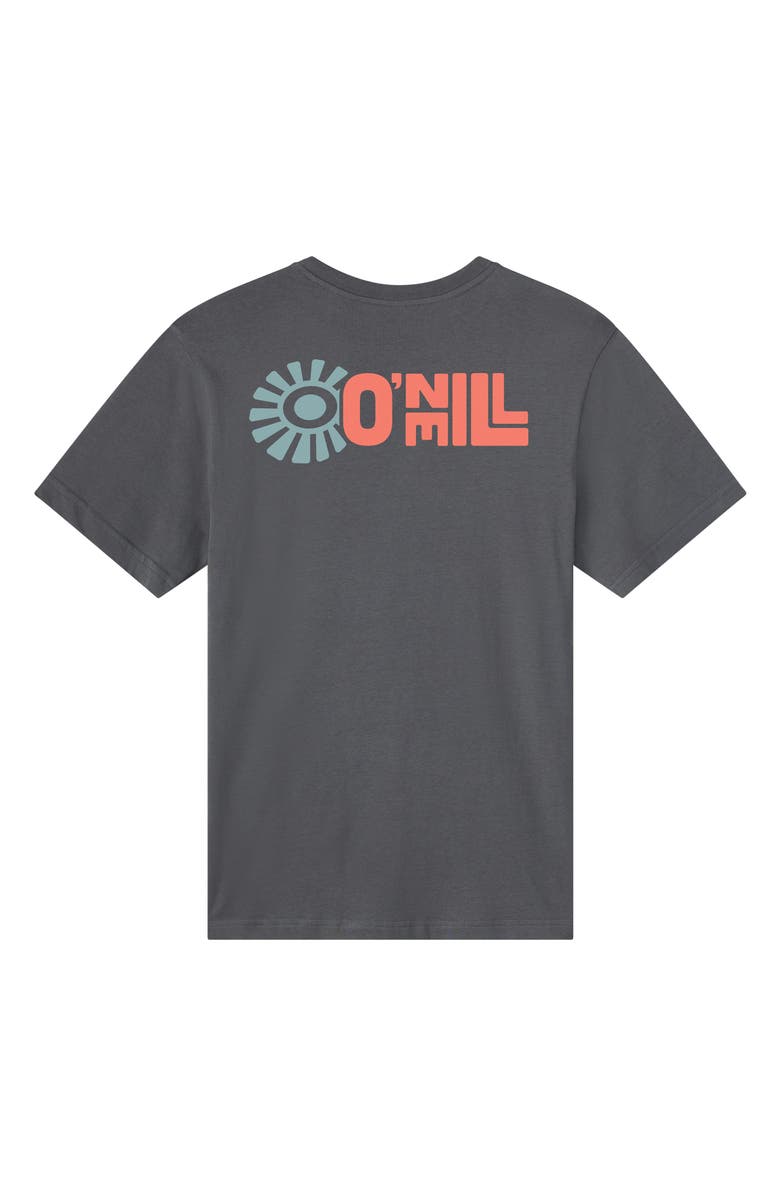 O'Neill Sun Stack Cotton Graphic T-Shirt, Alternate, color, Dark Shadow