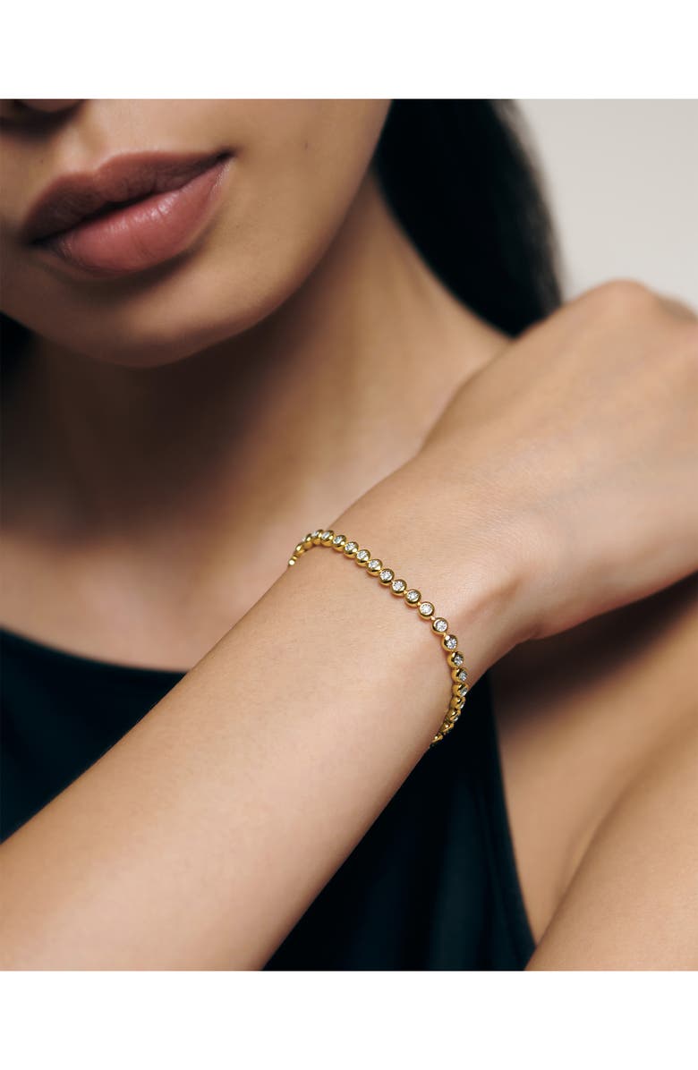 Lab-Grown Diamond Tennis Bracelet