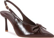BERNESS Edda Pointed Toe Slingback Pump